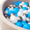 Blauwe ballenbak