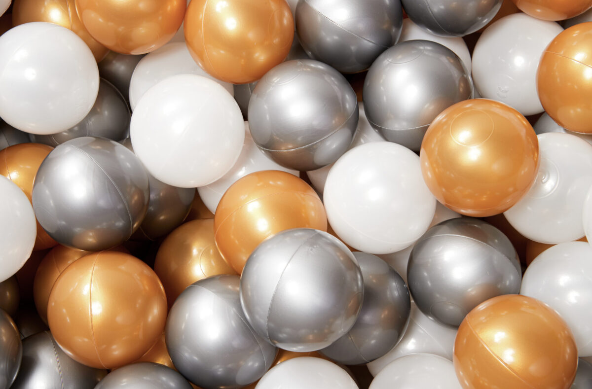 Ballenbak ballen goud