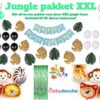 Jungle Verjaardag Decoratie Blauw - Versiering Jongen