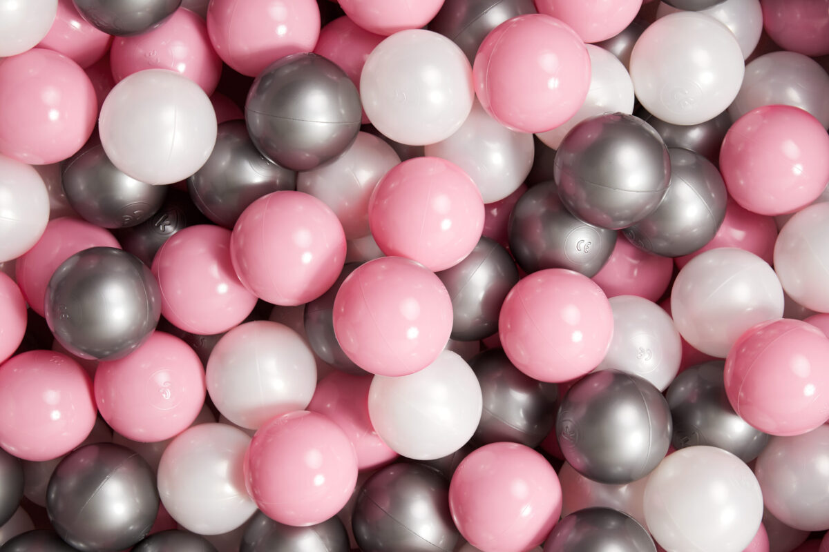 Ballenbak ballen licht roze