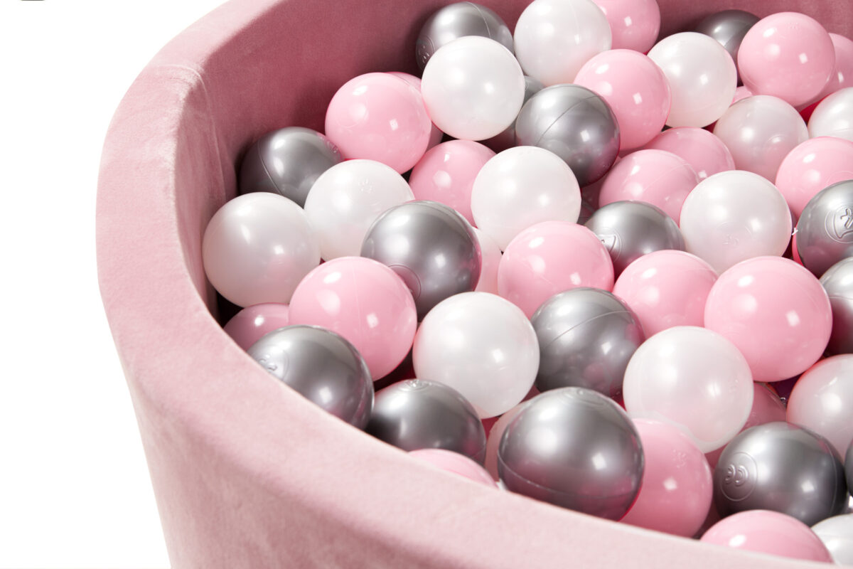Velvet ballenbak roze