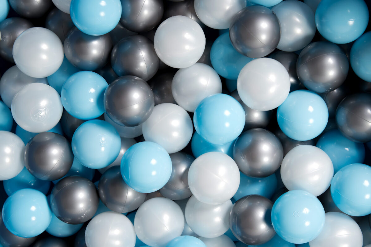 Ballenbak ballen baby blauw
