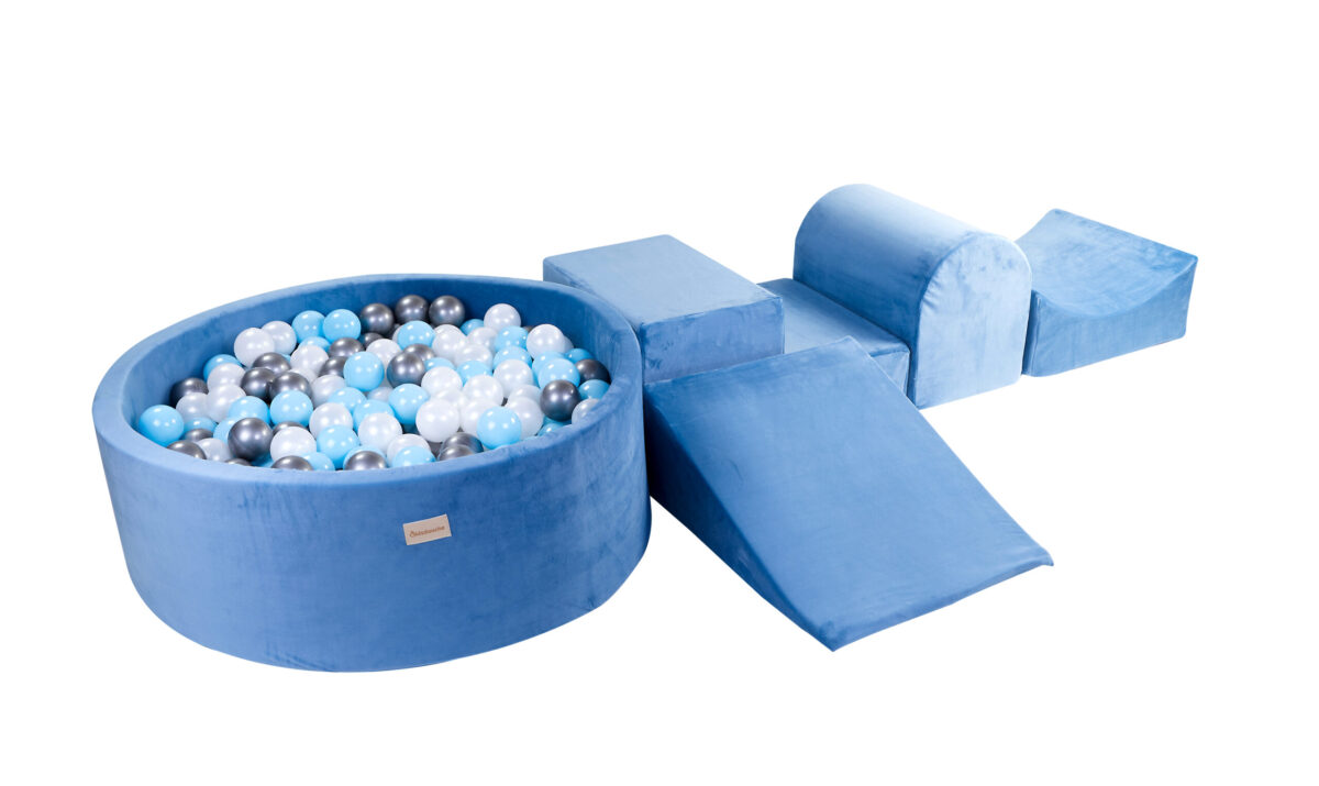 Speelset blauw ballenbak